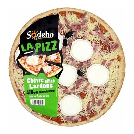 La Pizz' Chèvre/Lardons